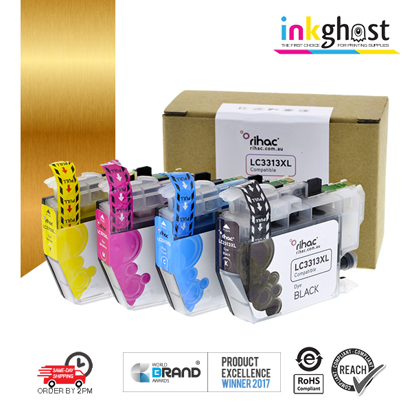 rihac brother compatible LC3313 dye ink cartridges